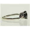 Image 1 : #19-14KT GOLD BLACK DIAMOND RING