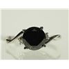 Image 3 : #19-14KT GOLD BLACK DIAMOND RING