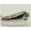 Image 2 : #30-STERLING SILVER TANZANITE RING