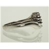 Image 2 : #31-STERLING SILVER DIAMOND RING WITH