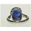 Image 3 : #33-STERLING SILVER SAPPHIRE RING