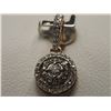 Image 1 : #34-14KT ROSE GOLD DIAMOND PENDANT