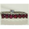 Image 1 : #36-STERLING SILVER RUBY RING