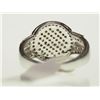 Image 3 : #41-STERLING SILVER DIAMOND RING