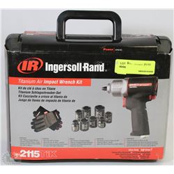 INGERSOLL RAND TITANIUM AIR IMPACT WRENCH KIT