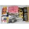 Image 1 : FLAT OF NEW ASSORTED TOOLS INCLUDING, WRENCH SLUG,