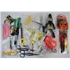Image 1 : FLAT OF NEW TOOLS INCLUDING, TAPE MEASURES, ALLAN