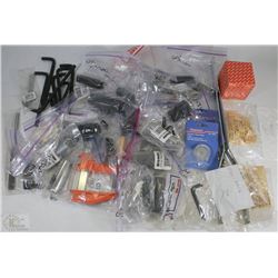 FLAT OF NEW TOOLS INCLUDING HAMMER BLADES, ALLAN