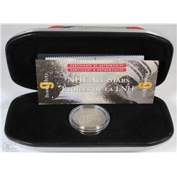 19) NHL ALL STARS BOBBY HULL 2001 STAMP AND