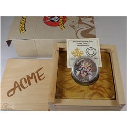 30) RCM 2015 $20 FINE SILVER COLOURED COIN LOONEY