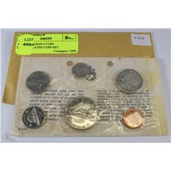 1969 CANADIAN 6 COIN UNCIRCULATED COIN SET