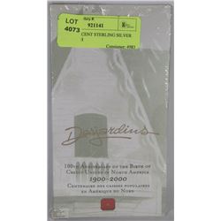 24) RCM 10 CENT STERLING SILVER COIN. 100TH