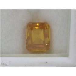 117) LAB CREATED YELLOW SAPPHIRE 7.25CT