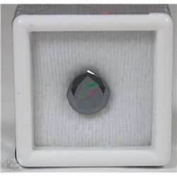 116) BLACK MOISSANITE 2.31CT LAB CERTIFIED