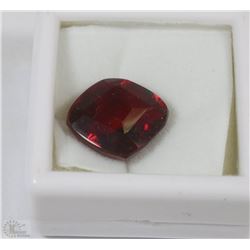 123) LAB CREATED RED RUBY 12.5CT