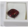 Image 1 : 123) LAB CREATED RED RUBY 12.5CT