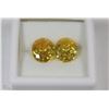 Image 1 : 77) YELLOW ZIRCONIA 2 PCS TOTAL 17.5CT FOR