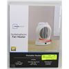 Image 1 : NEW OSCILLATING ELECTRIC FAN HEATER,2 HEAT SETTING