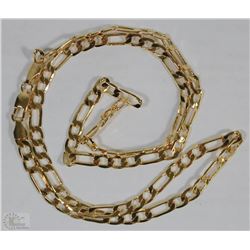 NEW 22" GOLD PLATED CHAIN