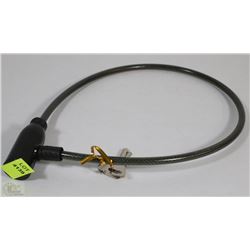 NEW CABLE BIKE LOCK WITH KEYS