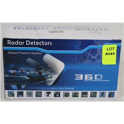 NEW 360 DEGREE LASER RADAR DETECTOR