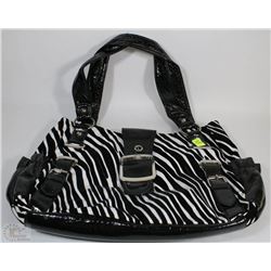 REPLICA ZEBRA PRINT PURSE