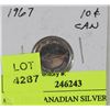 Image 1 : CW) 1967 CANADIAN SILVER DIME