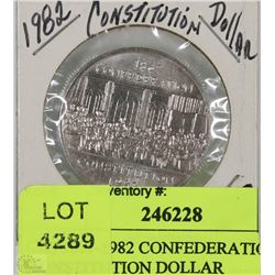 CH) 1867-1982 CONFEDERATION CONSTITUTION DOLLAR