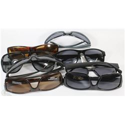 BAG OF 8 PAIRS OF ASSORTED STYLE SUNGLASSES