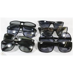 BAG OF 8 PAIRS OF ASSORTED STYLE SUNGLASSES