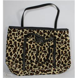 LEOPARD PRINT DON ED HARDY PURSE