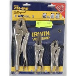 IRWIN 3PC VISE-GRIP KIT WITH BAG
