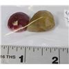 Image 1 : #76-NATURAL RUBY & YELLOW SAPPHIRE 61CT
