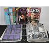 Image 1 : FIVE STAR BINDER OF ELVIS TRADING CARDS & EXTRAS