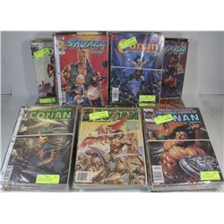 LARGE LOT OF ASSORTED COMICS, MOSTLY CONAN