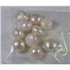 Image 1 : 128) FRESH WATER PEARLS 10PCS 76.5CT