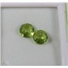 Image 1 : 89) NATURAL GREEN PERIDOT 2CT