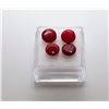 Image 1 : LOT OF 4 NATURAL RUBY GEMSTONES