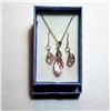 Image 1 : PINK SWAROVSKI CRYSTAL SET