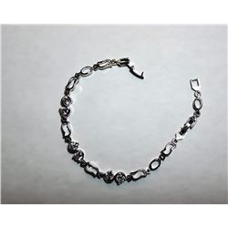 SWAROVSKI CRYSTAL ELEMENTS TENNIS BRACELET