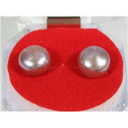 #21- FRESH WATER PEARL EARRINGS.925 STERLING