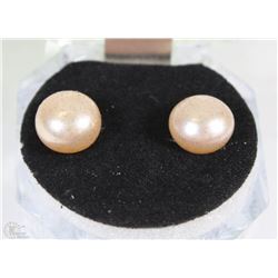 #20- FRESH WATER PEARL EARRINGS.925 STERLING