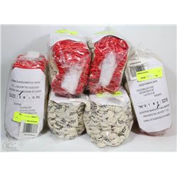 6 BUNDLES OF WORK GLOVES SIZE SMALL