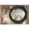 Image 1 : BOX OF ASSORTED FITTINGS AND 1/4" HOSE