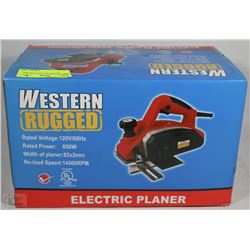 NEW WESTERN RUGGED ELECTRIC PLAINER