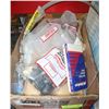 Image 1 : BOX OF ASSORTED AUTOMOTIVE PARTS INCLUDING