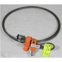 KENSINGTON PC CABLE LOCK W/2 KEYS (LOCK