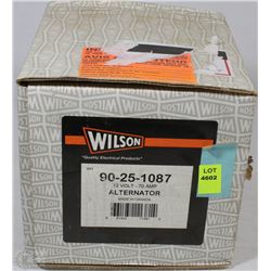 WILSON 12 VOLT ALTERNATOR