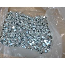 BOX OF 3/8 NYLON NC LATED NUT LOCK NUTS