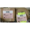 Image 1 : LOT OF 2 KARROPAK TAN FIBER ROLLS